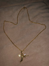 Load image into Gallery viewer, Baby Angel x Shoot Cupid Gold Necklace
