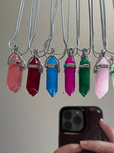 Load image into Gallery viewer, Bullet Krystal Necklaces
