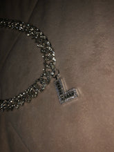 Load image into Gallery viewer, Cuban Link Choker Letter L Necklace
