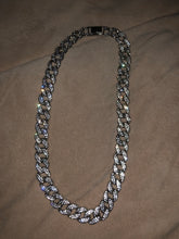 Load image into Gallery viewer, Cuban Link Choker Silver Necklace
