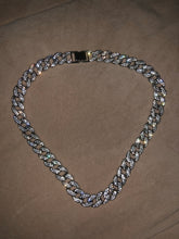 Load image into Gallery viewer, Cuban Link Choker Silver Necklace
