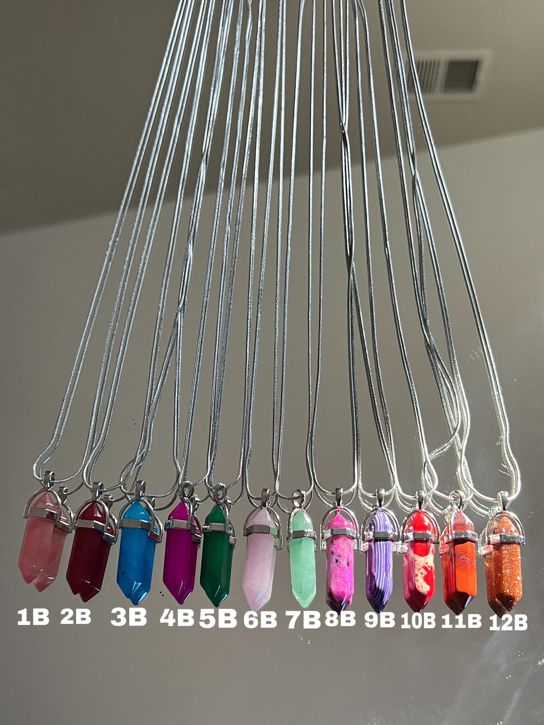 Bullet Krystal Necklaces