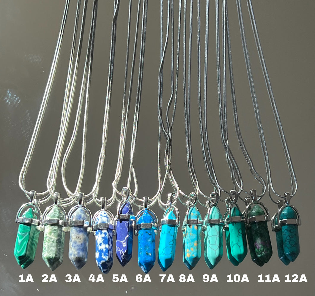 Bullet Krystal Necklaces